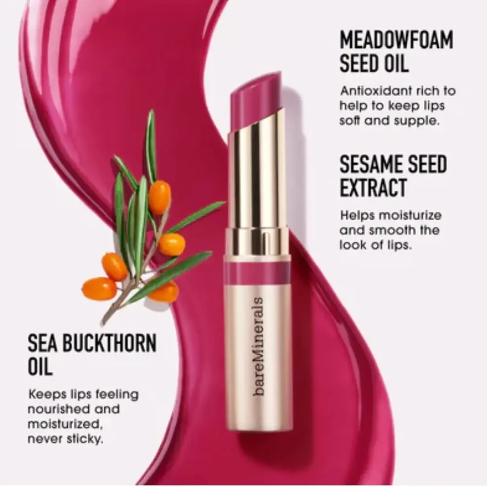 bareMinerals Dewy Lip Gloss Balm Soul New